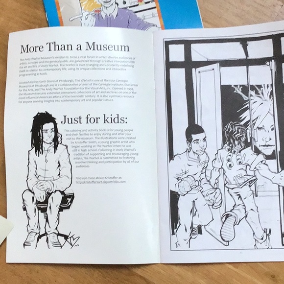 Andy Warhol coloring books! - Picture 6 of 6